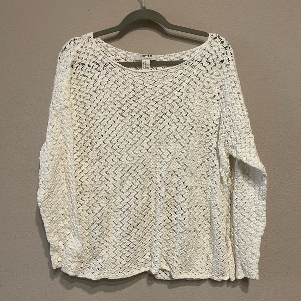 Forever 21 beach sweater